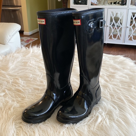 Hunter Shoes - HUNTER tool gloss rain boots
